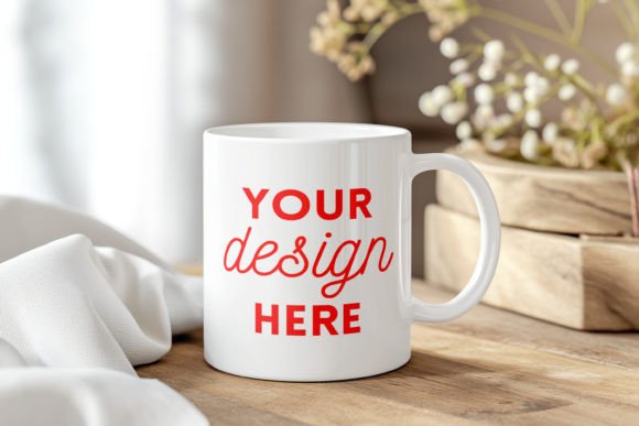 Download White Ceramic Mug Mockup Cozy Home Style - Ceramic mug mockup Collection