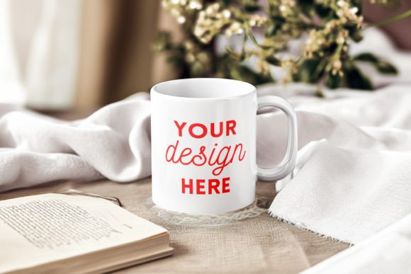 Download White Ceramic Mug Mockup Cozy Home Style - Ceramic mug mockup Collection