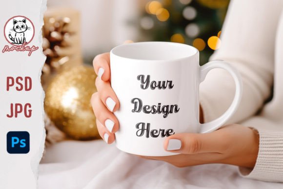 Download Christmas Mug Mockup PSD - Christmas mug mockup Collection